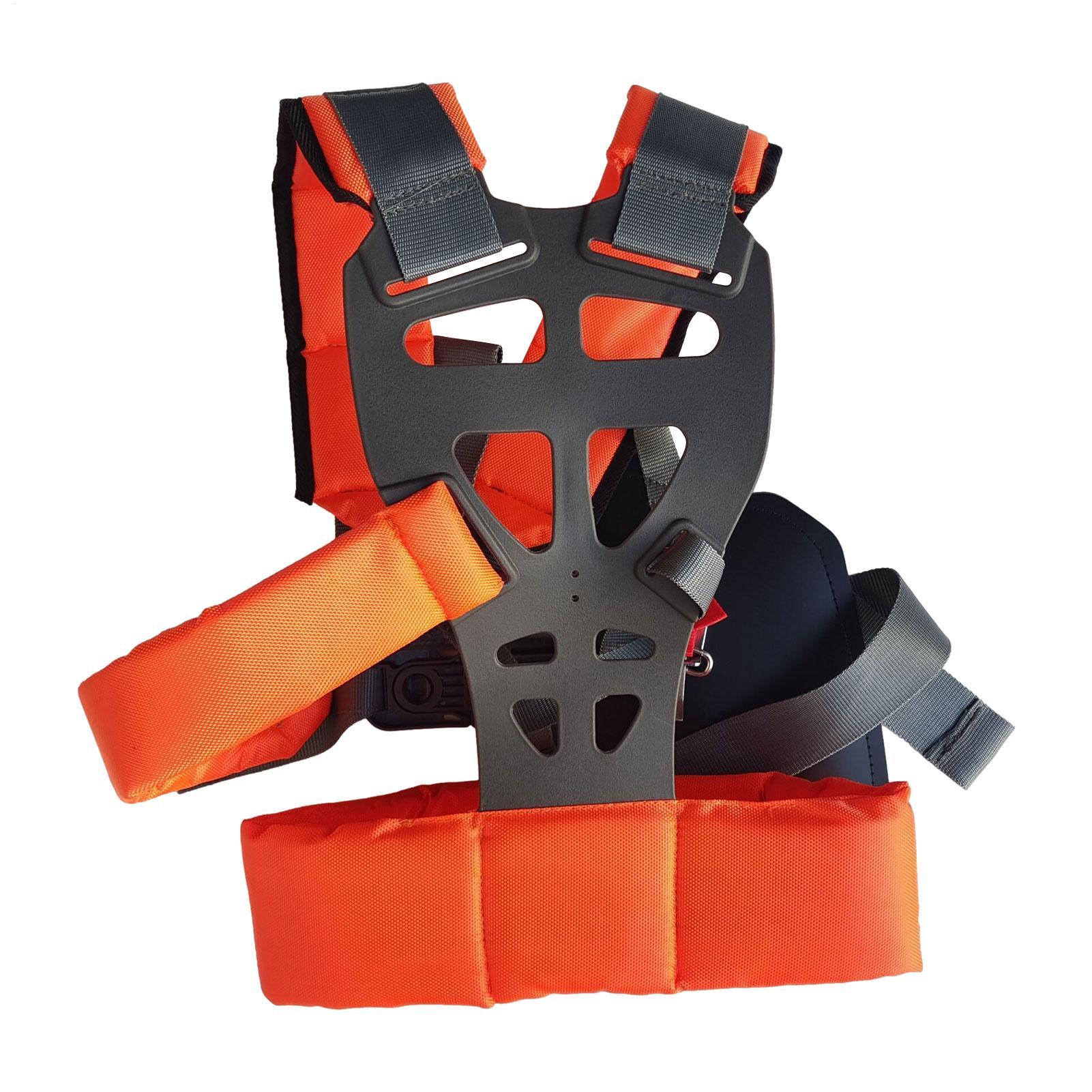 Brush Cutter Strap - ウィードイーターストラップ 調節可能なパッド入り刈払機ハーネス 住宅所有者、造園業者、高齢者、芝生の手入れ、広い面積の管理に最適