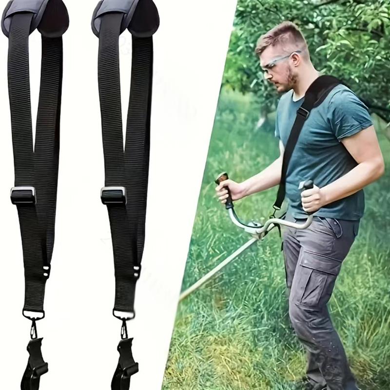 Brush Cutter Strap - 【調節可能な芝刈り機用バックパックストラップ、ナイロンパッド入りベルト、ショルダーストラップハーネス、草刈り機トリマーアクセサリー】