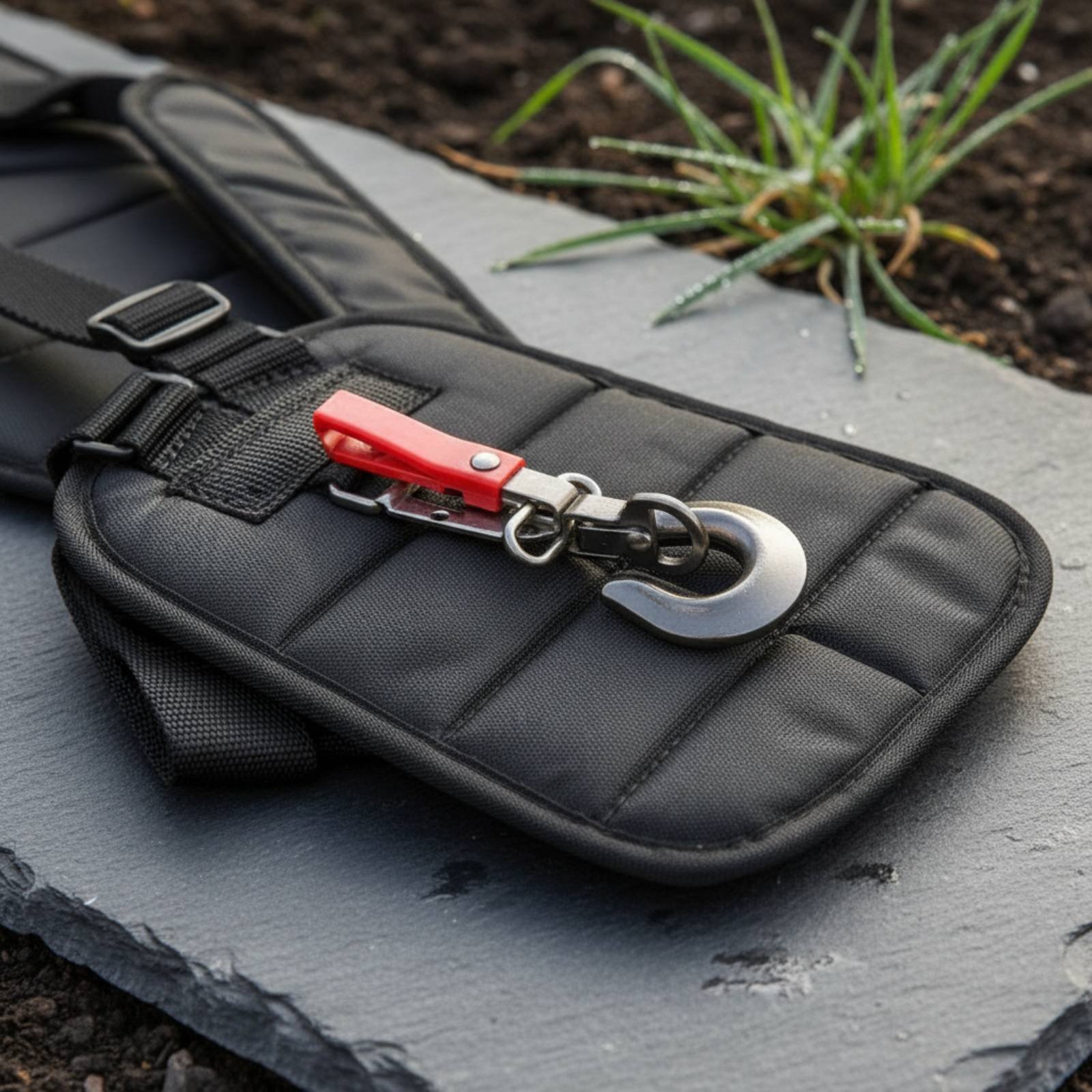Brush Cutter Strap - Y字型トリマーストラップ ヘビーデューティーナイロンブラシカッターハーネス 芝刈り機ショルダーハーネス 頑丈なダブルショルダートリマーストラップ