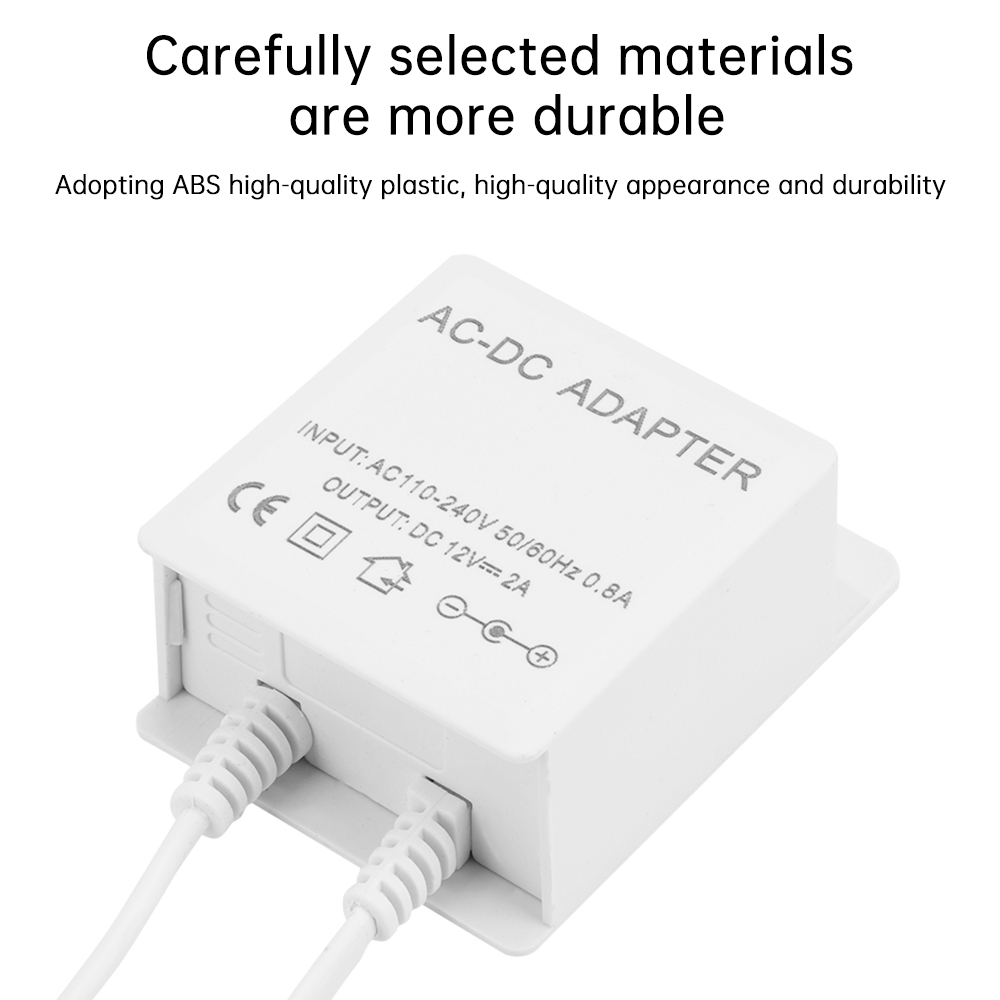 DC12V 2A EU プラグアダプタセキュリティ屋外電源  - Outdoor Power Adapter のレビューと価格