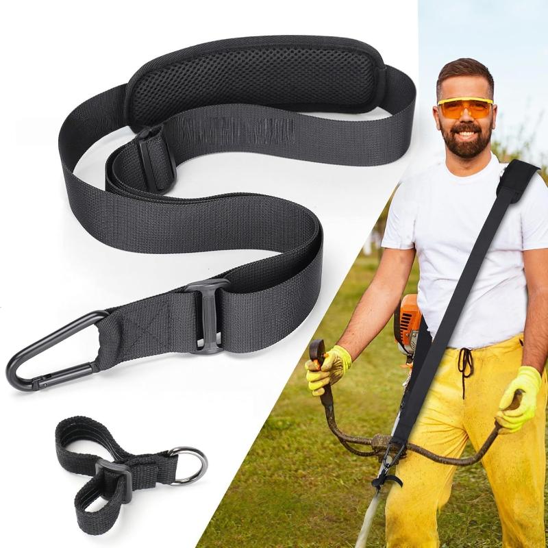 調節可能なトリマーショルダーストラップ通気性パッド入りメッシ - Brush Cutter Strap のレビューと価格