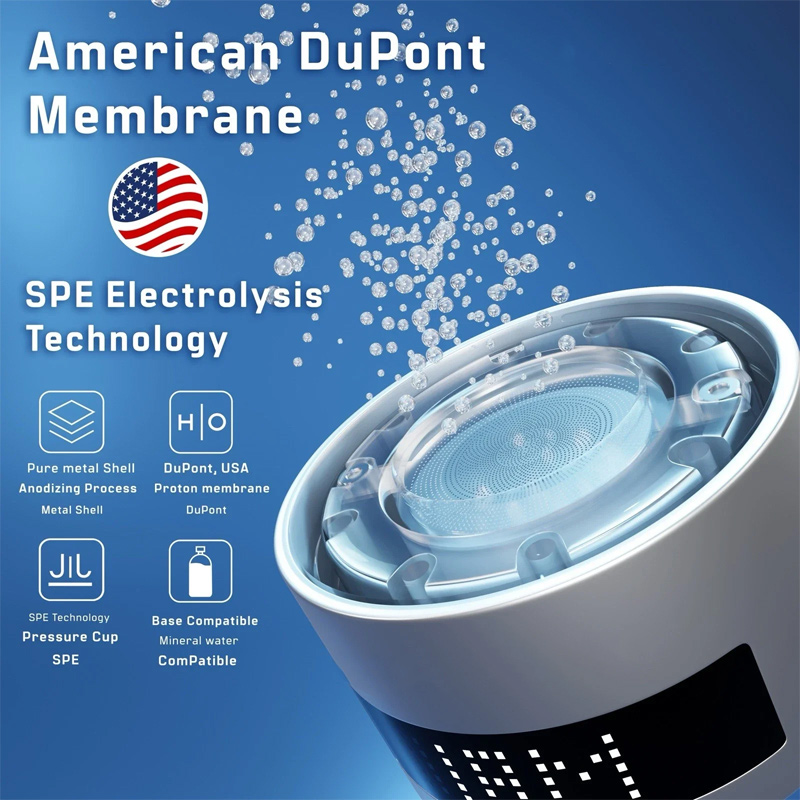 ポータブル充電式9000ppb水素水生成器ボトル USB電源 - Outdoor Power Direct のレビューと価格