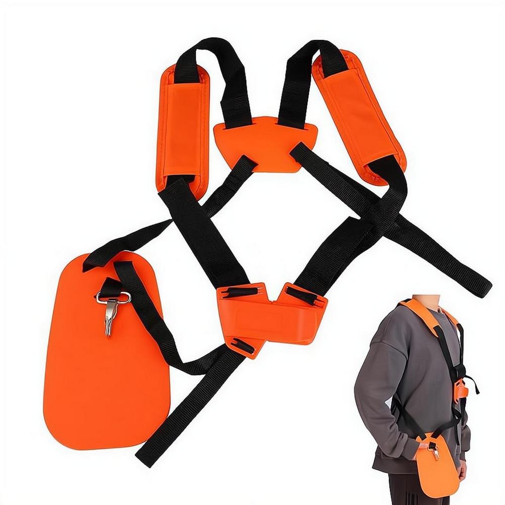 パッド入りダブルショルダーハーネスストラップ、ストリングトリ - Brush Cutter Strap のレビューと価格