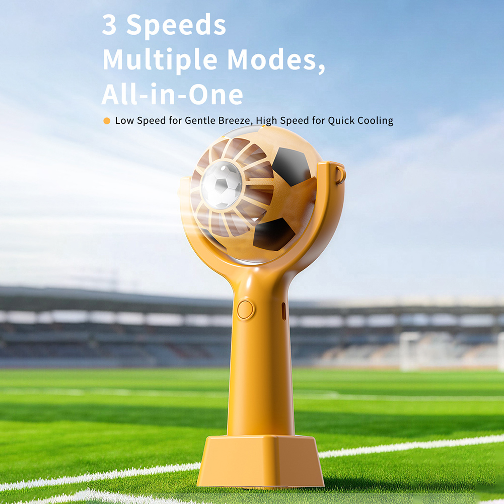 小型サッカーファン用USB充電式3段階風量調整可能エアフロー - Outdoor Power Direct のレビューと価格