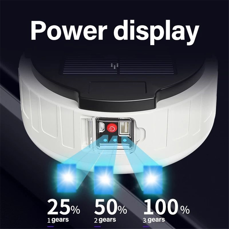 ポータブルLEDソーラーランプ,充電式USB充電器,パワーバ - Outdoor Power New Market のレビューと価格