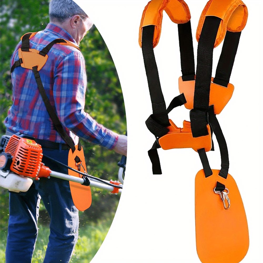 ダブルショルダーストラップ芝刈り機ハーネスストラップ快適省力 - Brush Cutter Strap のレビューと価格