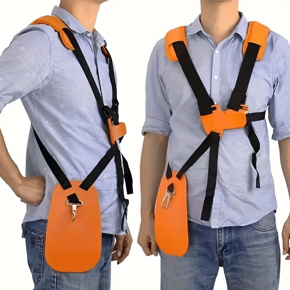 ダブルショルダーストラップ芝刈り機ハーネスストラップ快適省力 - Brush Cutter Strap のレビューと価格