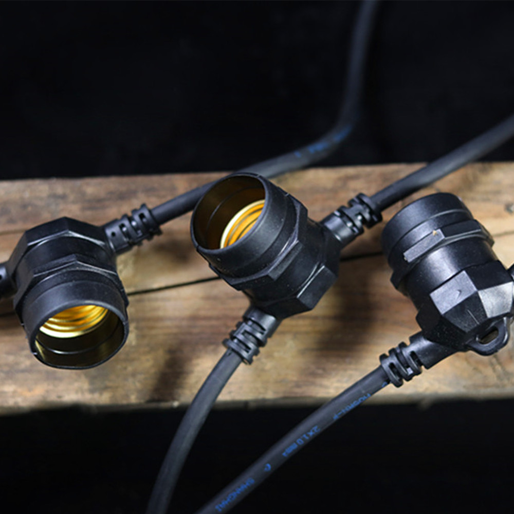 10 メートルケーブル LED ストリング商用グレード防水  - Outdoor Power Adapter のレビューと価格