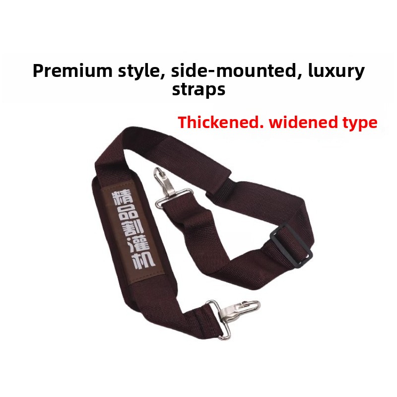 バックパックモアの肩ストラップの幅と厚みを広げるバックフレー - Brush Cutter Strap のレビューと価格