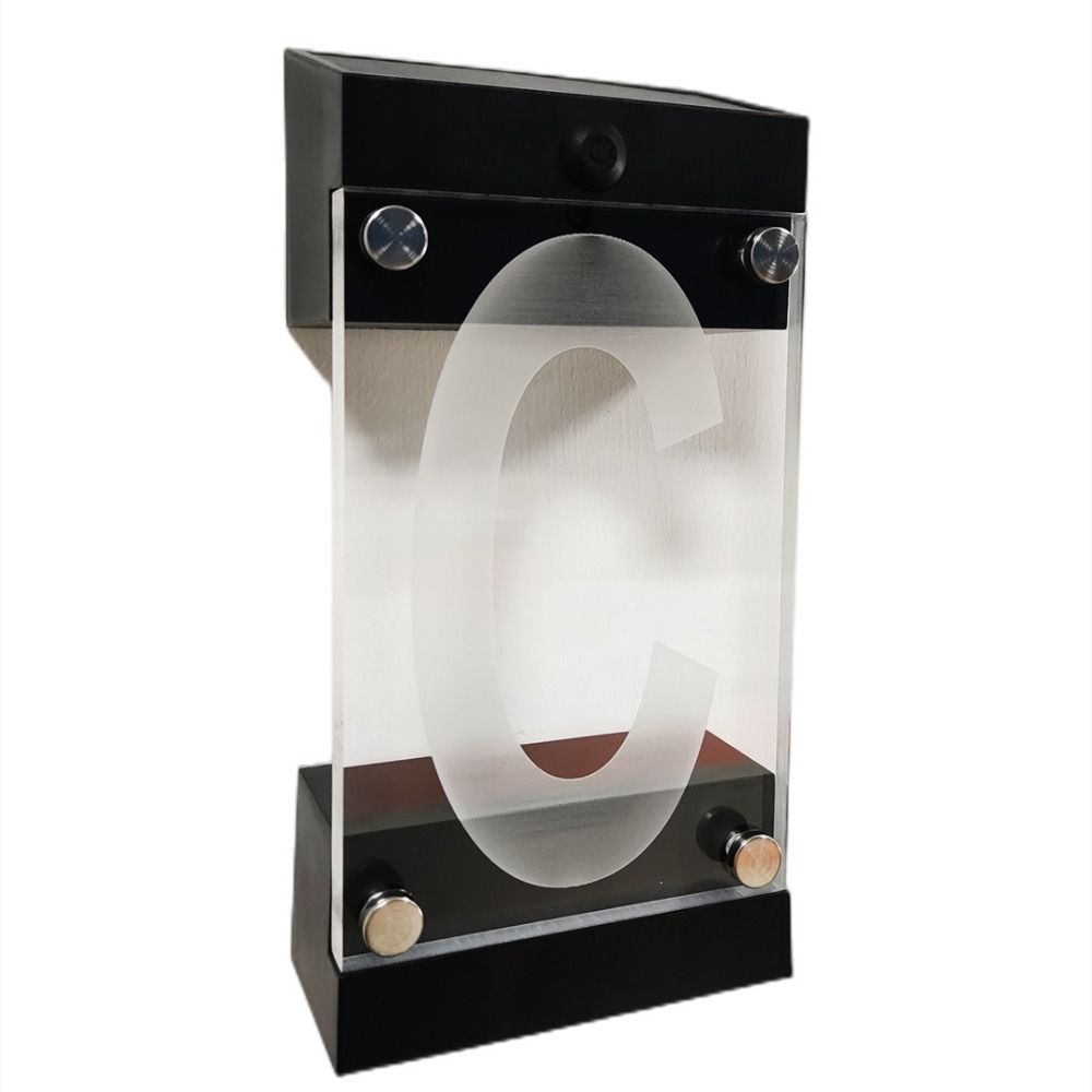 IP55防水ソーラー式番地サイン3Dアクリルリモコン付き屋外 - Outdoor Power Number のレビューと価格