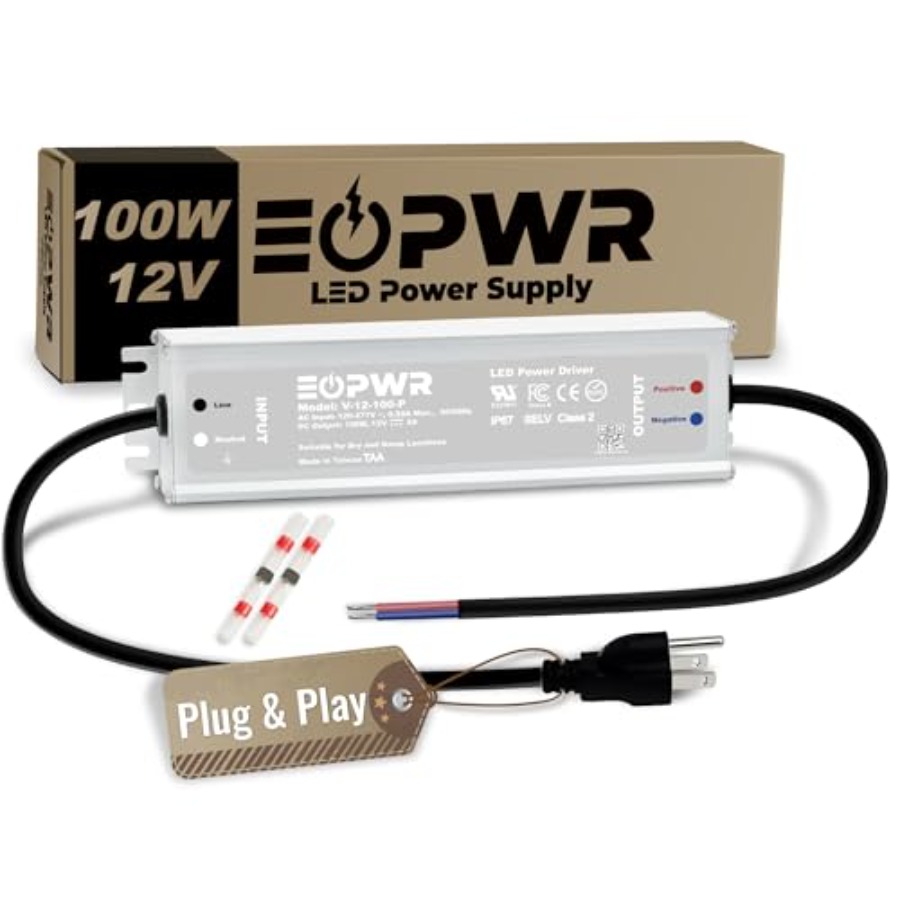 LED ドライバー防水 IP67 電源 AC120-277V - Outdoor Power Adapter のレビューと価格