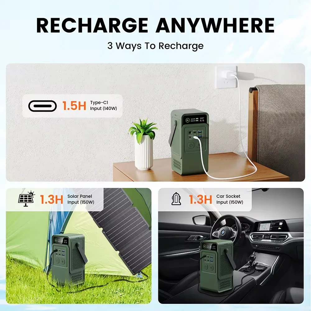 60000mAh 200W 192Wh キャンプ用パワーステ - Outdoor Usb Power Supply のレビューと価格