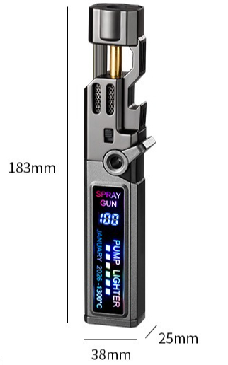 新型電子式ハイパワーボトルオープナースプレーガンブルーファイ - Outdoor Power Direct のレビューと価格