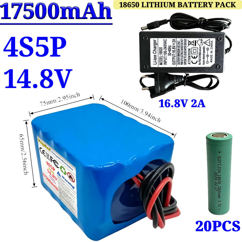 新品の4S5P 17500mAh 14.8V18650リチウ - Outdoor Power Tool Brands のレビューと価格